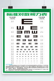 视力对照表