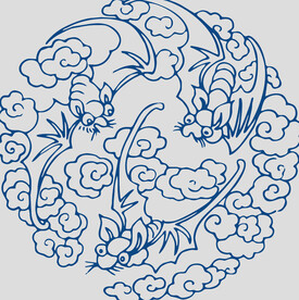 青花瓷花纹