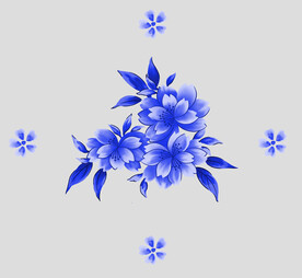 青花瓷花纹