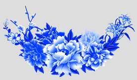 青花瓷花纹