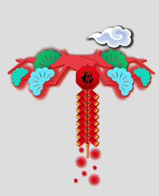 节日鞭炮素材