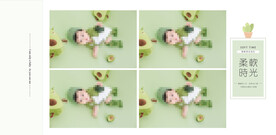 儿童模版PSD