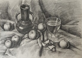 素描静物组合