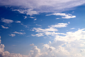 蓝天白云