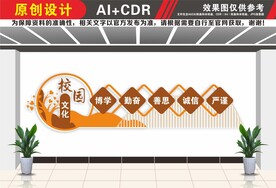 校园文化学校标语文化墙