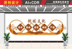 校园文化标语文化墙