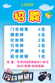 摄影招聘
