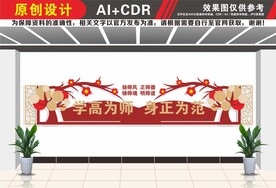 教师办公室文化墙