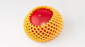 套在网套中的番茄