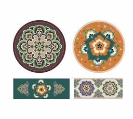 唐朝花纹