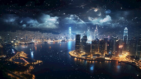 城市夜景
