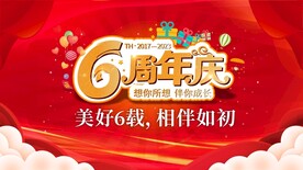 六周年庆主K画面