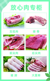 放心肉海报