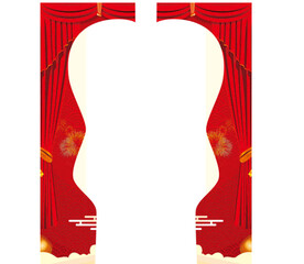 柱子矢量图