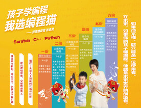 儿童学编程海报