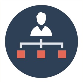 管理示意图标