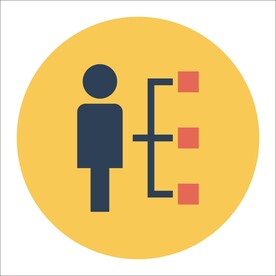 管理示意图标
