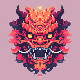 卡通龙插画矢量文件