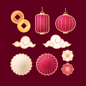新年吉祥素材