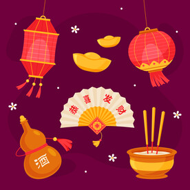 新年吉祥素材