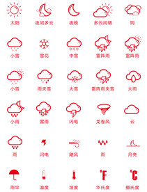 天气图标