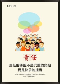 责任 励志办公室标语