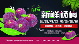 新鲜杨梅