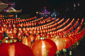 元宵节红灯笼