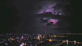 雷电摄影图