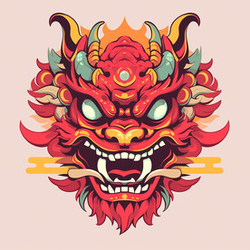 卡通龙插画矢量文件