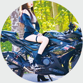 美女机车图片