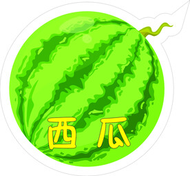卡通水果头饰
