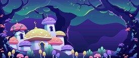 梦幻蘑菇房