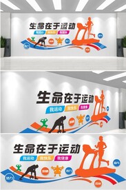 运动文化墙