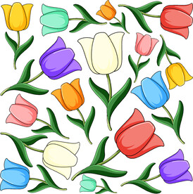 鲜花矢量