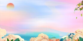 展板背景