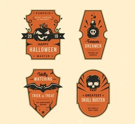 万圣节徽章