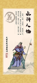水浒人物之张清