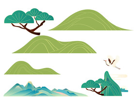 免扣山峰素材