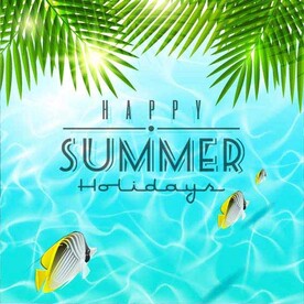 夏天海报 海底世界 凉爽夏日