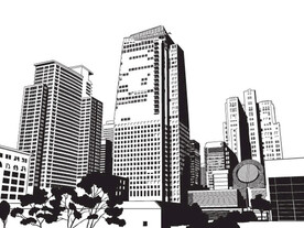 建筑手绘线条