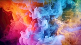彩色烟雾背景