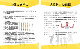 体能馆 身体姿态评估 制度牌