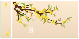 桂花矢量文件