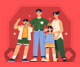 人物插画  