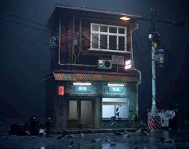 C4D模型 房子