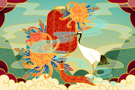 国潮插画