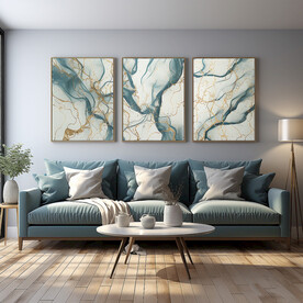 客厅装饰画场景图