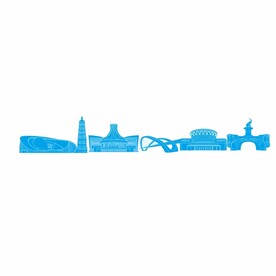 广西南宁地标建筑矢量图