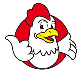 鸡logo